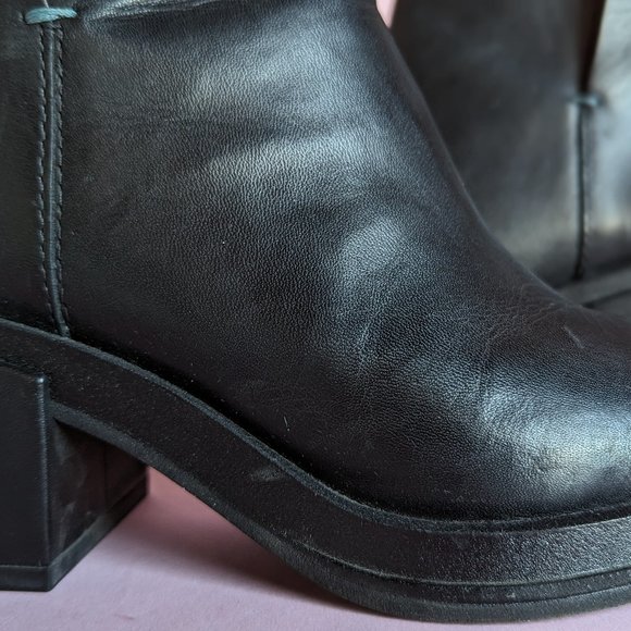 Franco Sarto Dalden Block Heel Ankle Bootie - Picture 9 of 14